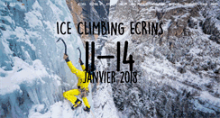 Desktop Screenshot of ice-climbing-ecrins.com