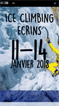Mobile Screenshot of ice-climbing-ecrins.com